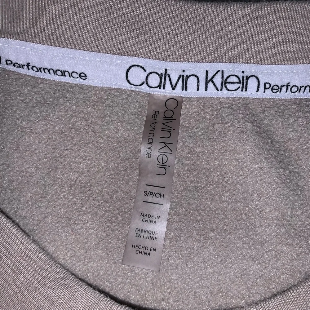 Calvin Klein Women’s Crew Neck Beige Sweater Size:Small - Picture 7 of 8